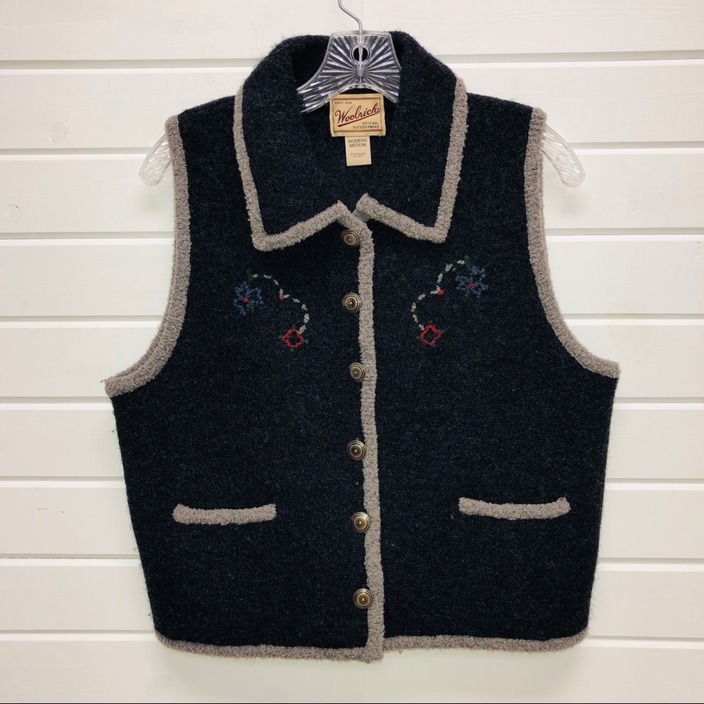 Vintage Woolrich Wool Vest